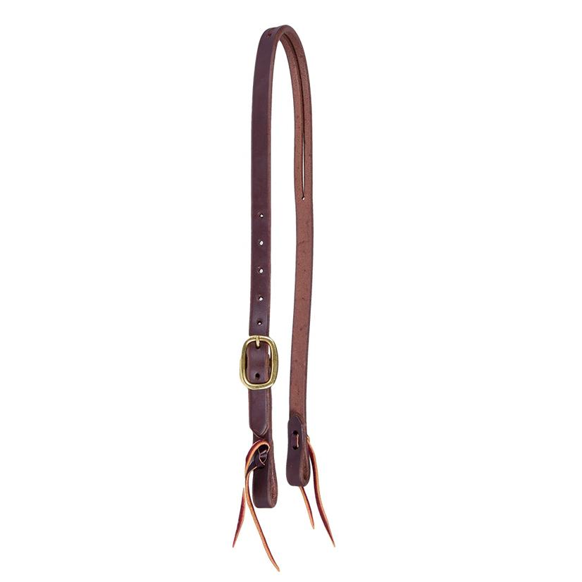 South Texas Tack Slit Ear Oiled Headstall 3/4"
