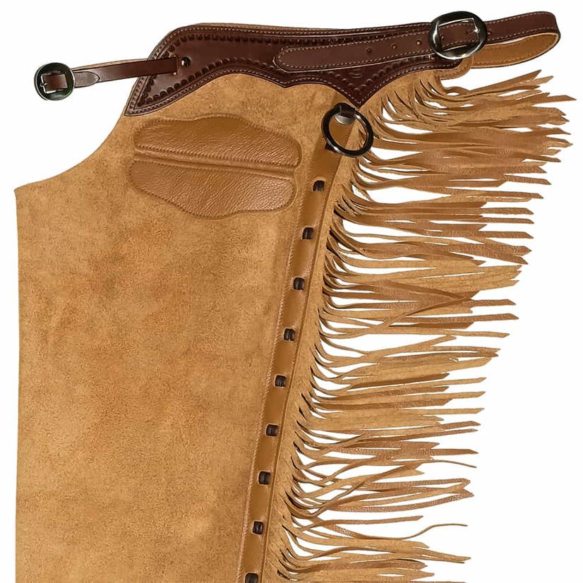 South Texas Tack Exclusive Shell Tool Versatility Chaps with Buckle Closure and Pocket