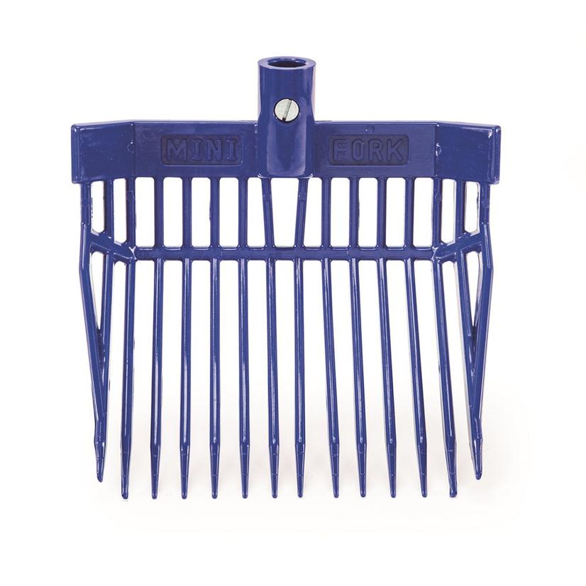 K And D Equestrian Supplies Royal Blue K&D Equestrian Mini Stall Fork