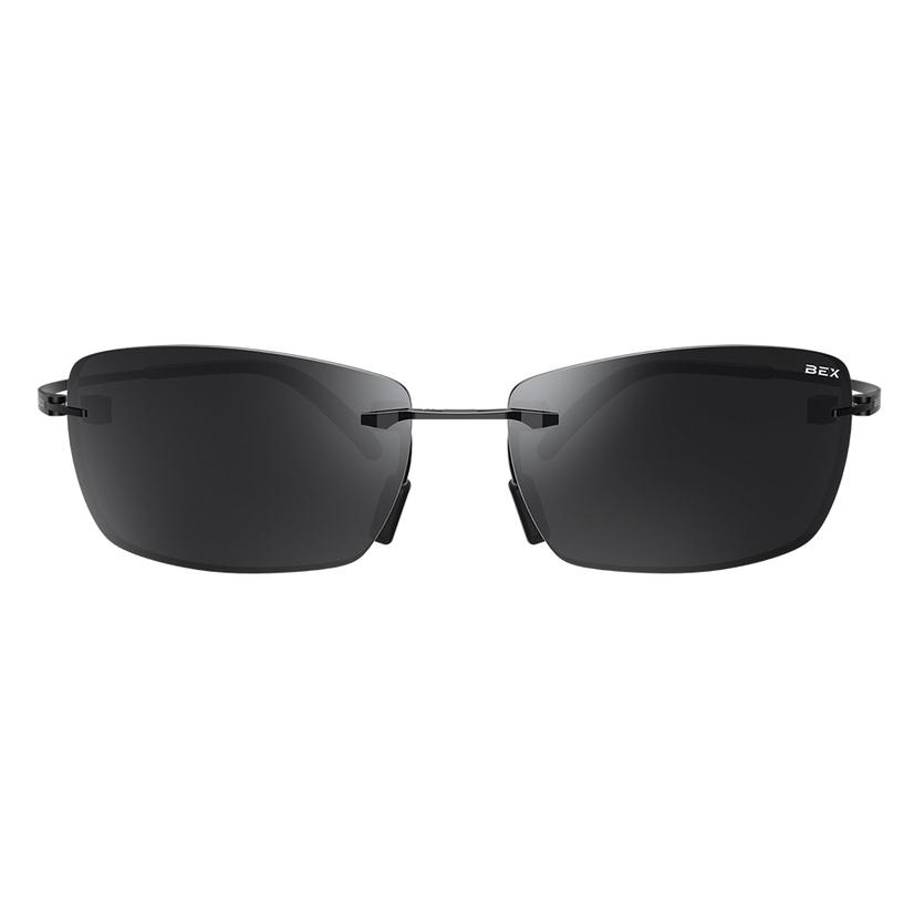 BEX Fynnland X Matte Black Titanium Live Grey Lens Sunglasses