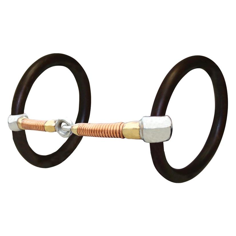 Professional's Choice Copper Wrapped Snaffle Bit
