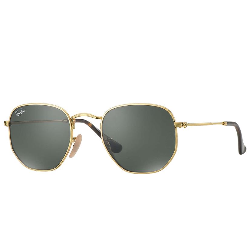 Ray Ban Hexagonal Flat Lens Sunglasses