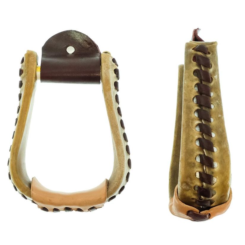 South Texas Tack Rawhide 2" Kid Stirrups