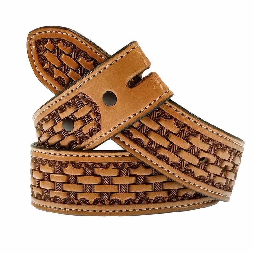 South Texas Tack Custom Handmade Basket Weave Kid's Belt