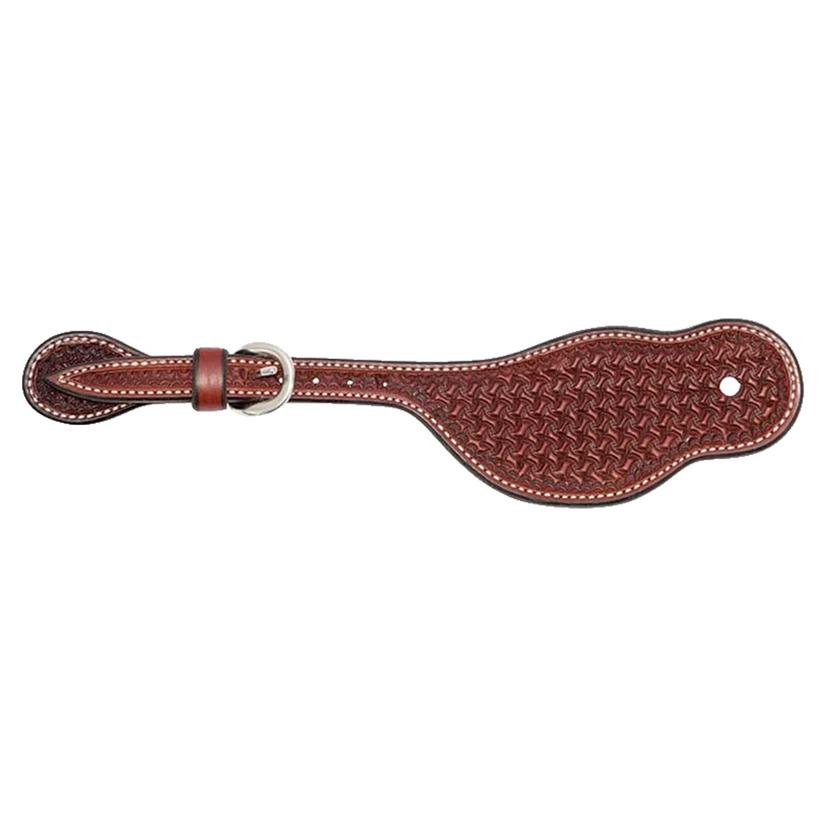 Partrade Cowboy Tack Tack Youth / Rosewood Cowboy Tack Rosewood Spider Buckaroo Youth Spur Straps