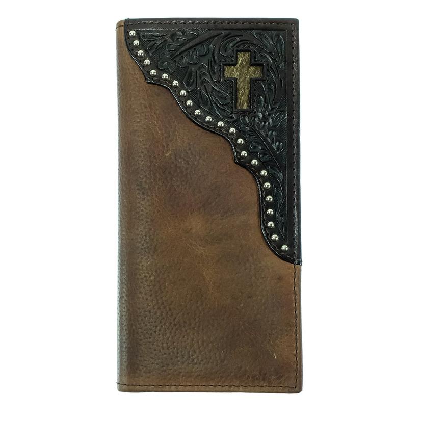 Rodeo Tan and Tool Cross Wallet