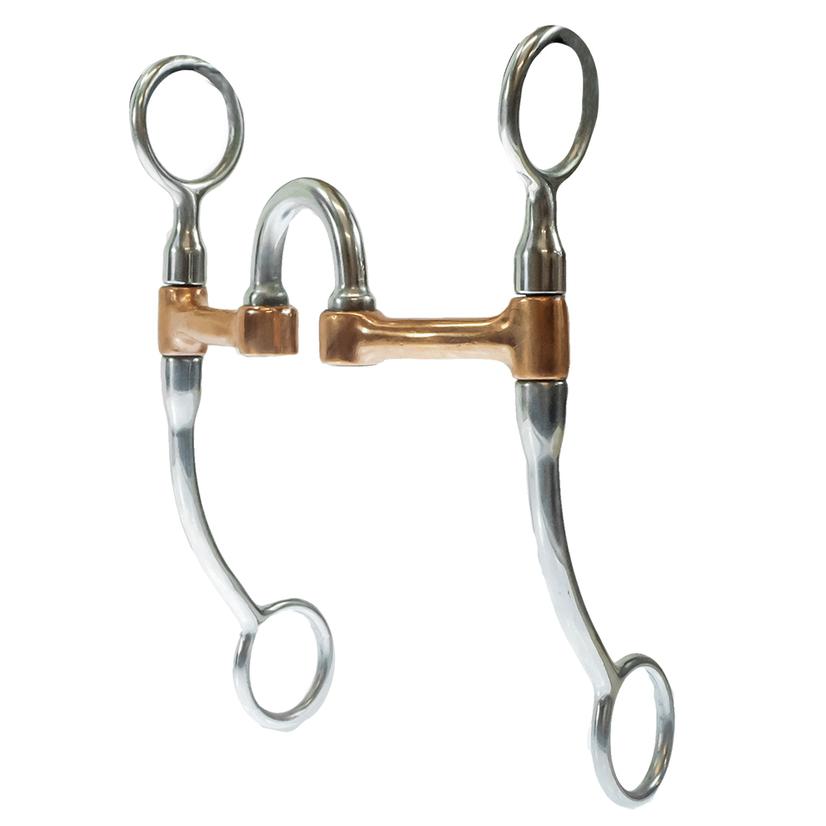 Aimee Imports 7" Correctional Bit with Copper Mouth