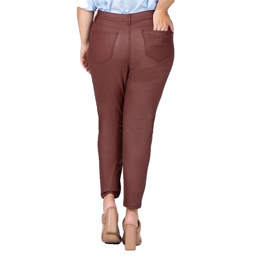 Ceros Apparel Ceros Skinny Mahogany Plus Size Women's Jean