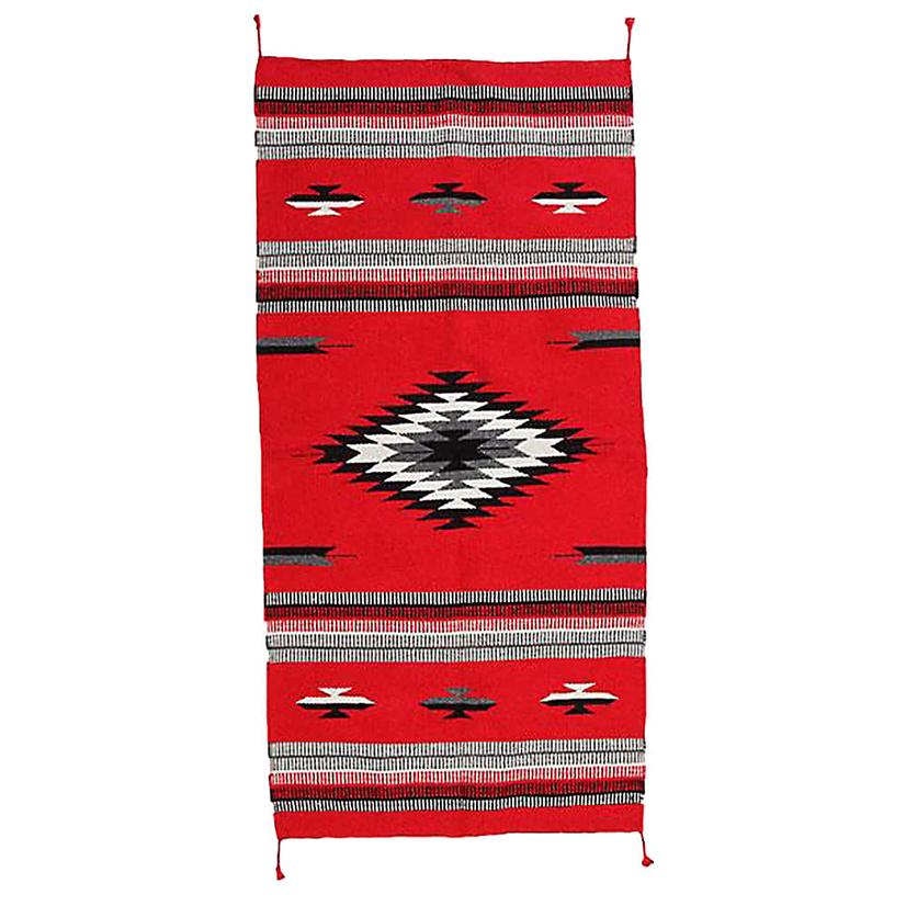 El Paso Handwoven Fiesta Rug F28 - 20"x40"