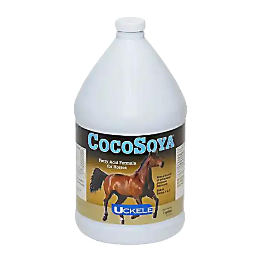 Uckele CocoSoya Fatty Acid Formula Supplement for Horses - Gallon