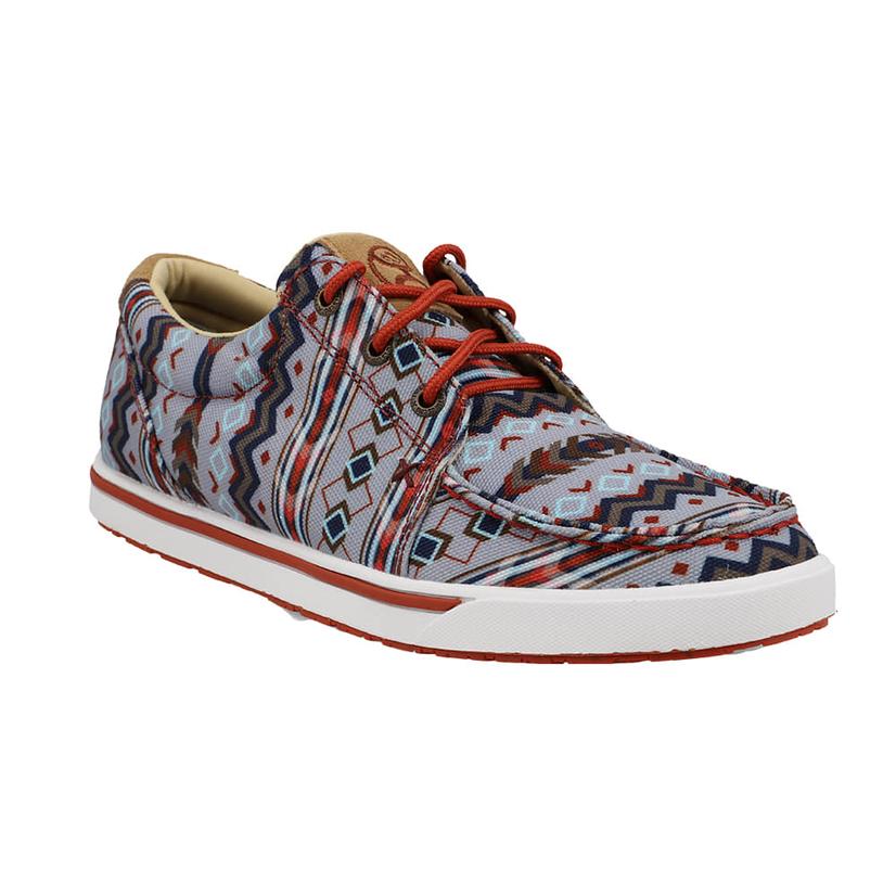 Twisted X Women's Hooey Grey Loper Kick Shoes