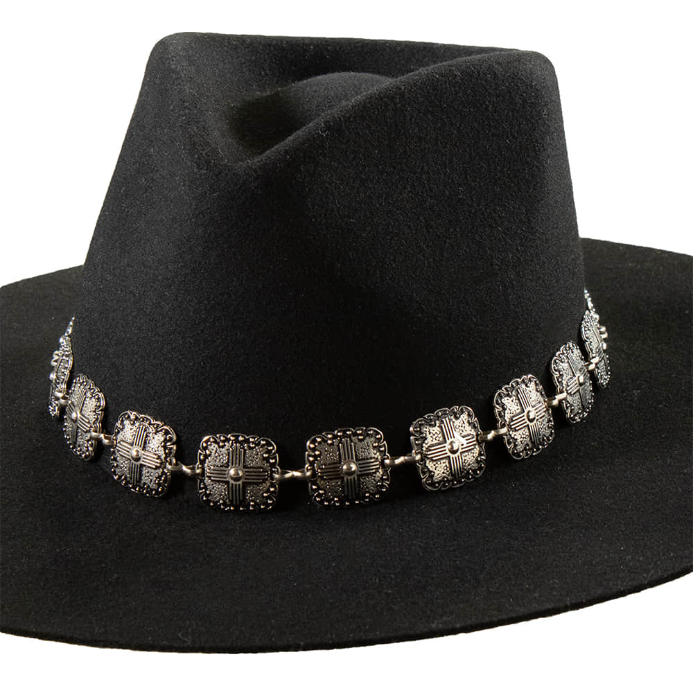 3D Belt Hats 3D Belt Silver Concho Hat Band