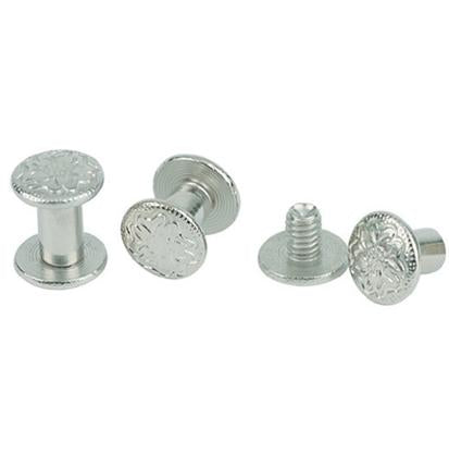 Weaver Leather Nickel Chicago Screws Handy Pack