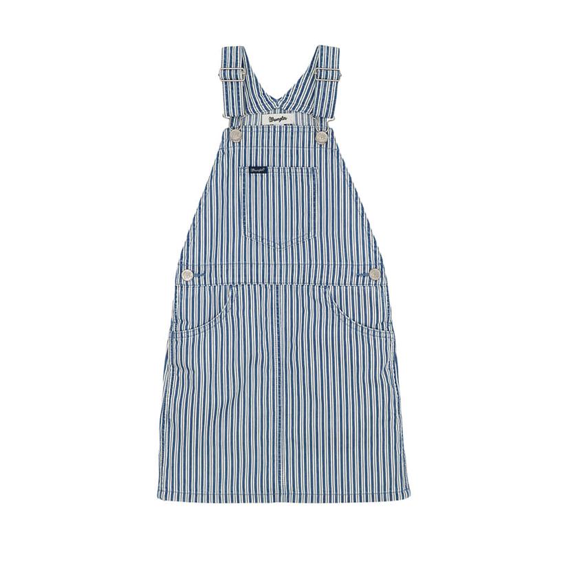 Wrangler Girls Blue Overall Dress