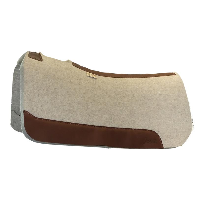 5 Star Equine Tack 32"X32" / Natural 5 Star Performer Full Skirt Pad 32 x 32 x 1