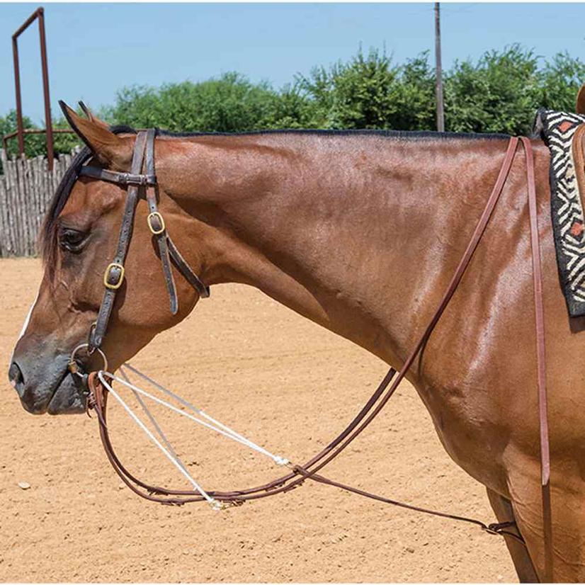 South Texas Tack German Martingale with Split Rein
