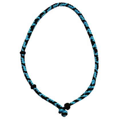 Beagley Braiding Tack Turquoise/Black Jerry Beagley Round Adjustable Neck Rope