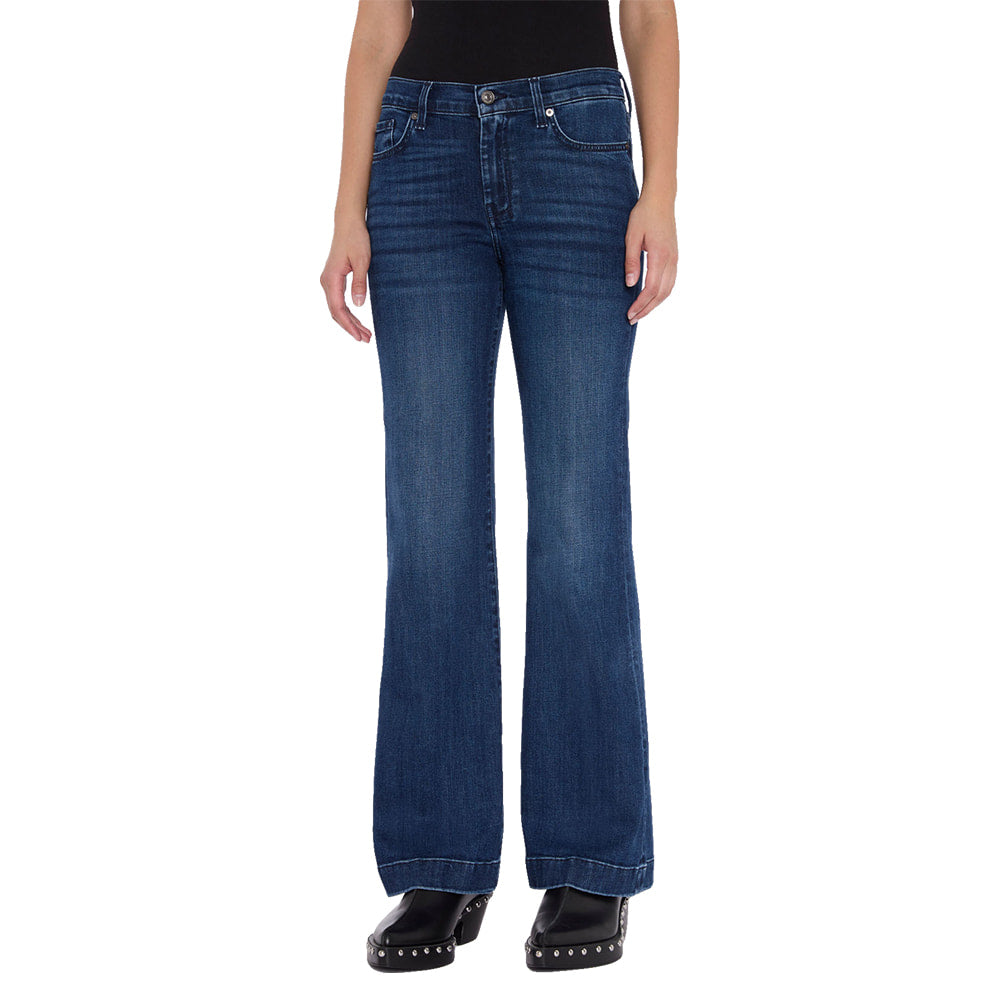 7 For All Mankind Apparel 7 For All Mankind Ladies Dark Soho Tailorless Dojo Jeans