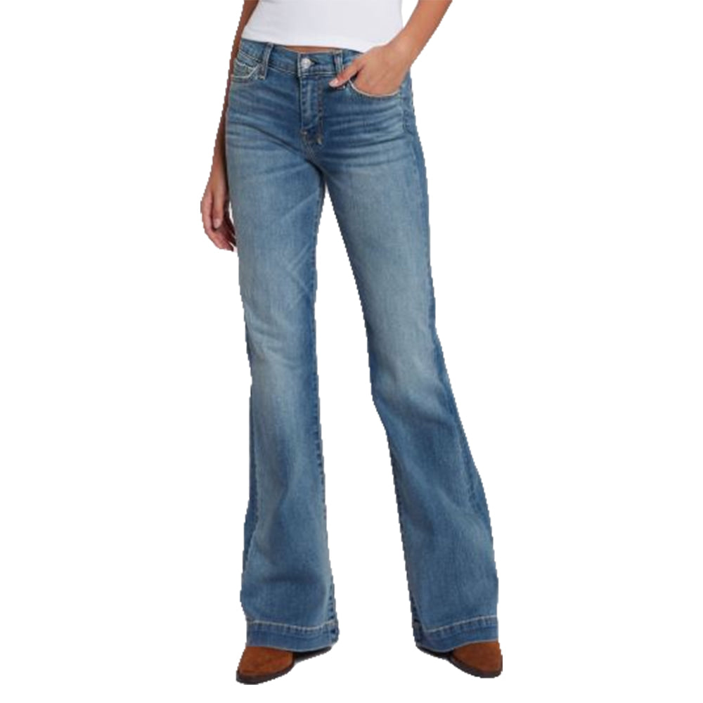 7 For All Mankind Apparel 7 For All Mankind Women's Distressed Authentic Tailorless Dojo Jeans