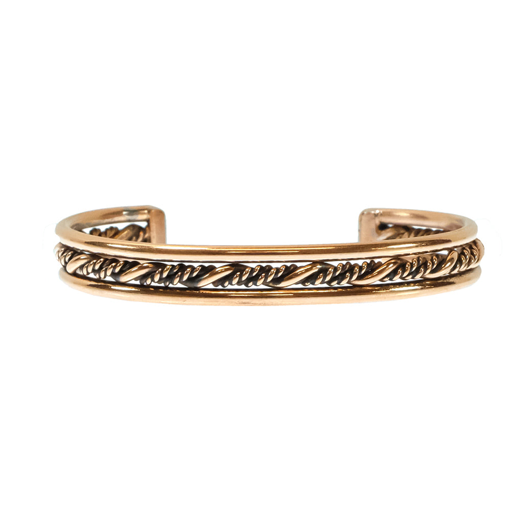 South Texas Tack Apparel Jewelry Copper Elaine Tahe Native American Navajo Copper Bracelet Cuff