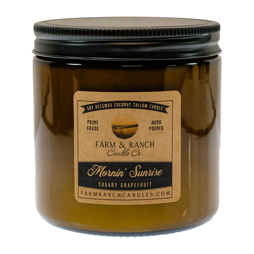 Farm and Ranch Candle Co. Home Decor Farm and Ranch Candle Co. Mornin Sunrise 12oz Candle in Volcano Scent