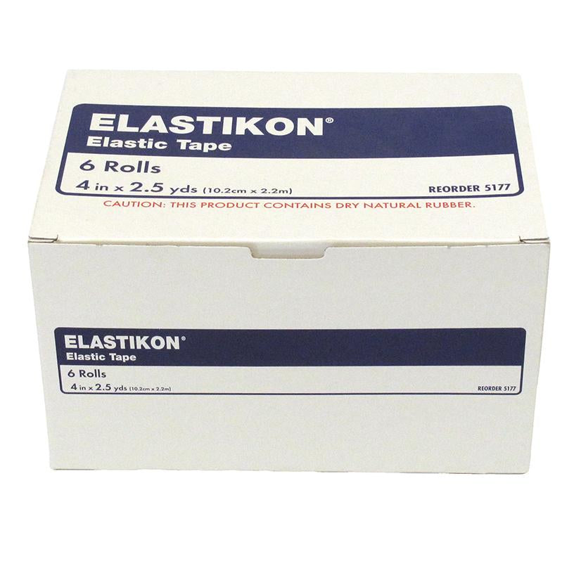 Elastikon Elastic Tape Bandaging 4in x 2.5yd 6/box
