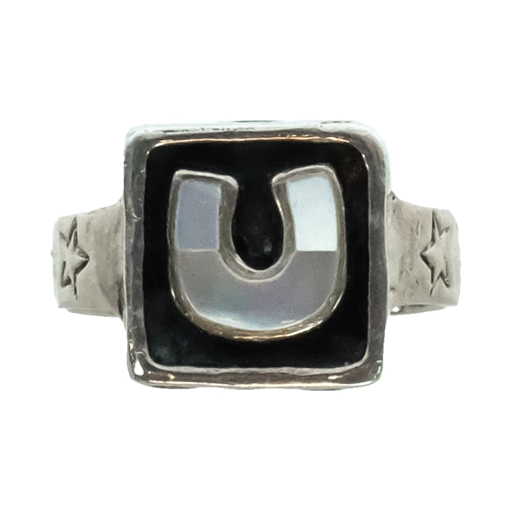 Peyote Bird Designs Jewelry Peyote Bird Designs Opal Horseshoe Ring