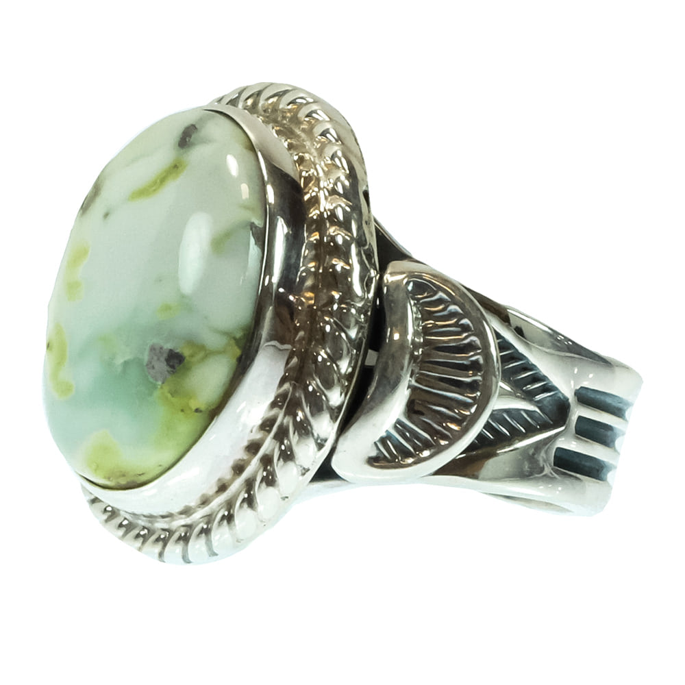 South Texas Tack Apparel Jewelry S.F. Palomino Sterling Silver Native American Navajo Ring