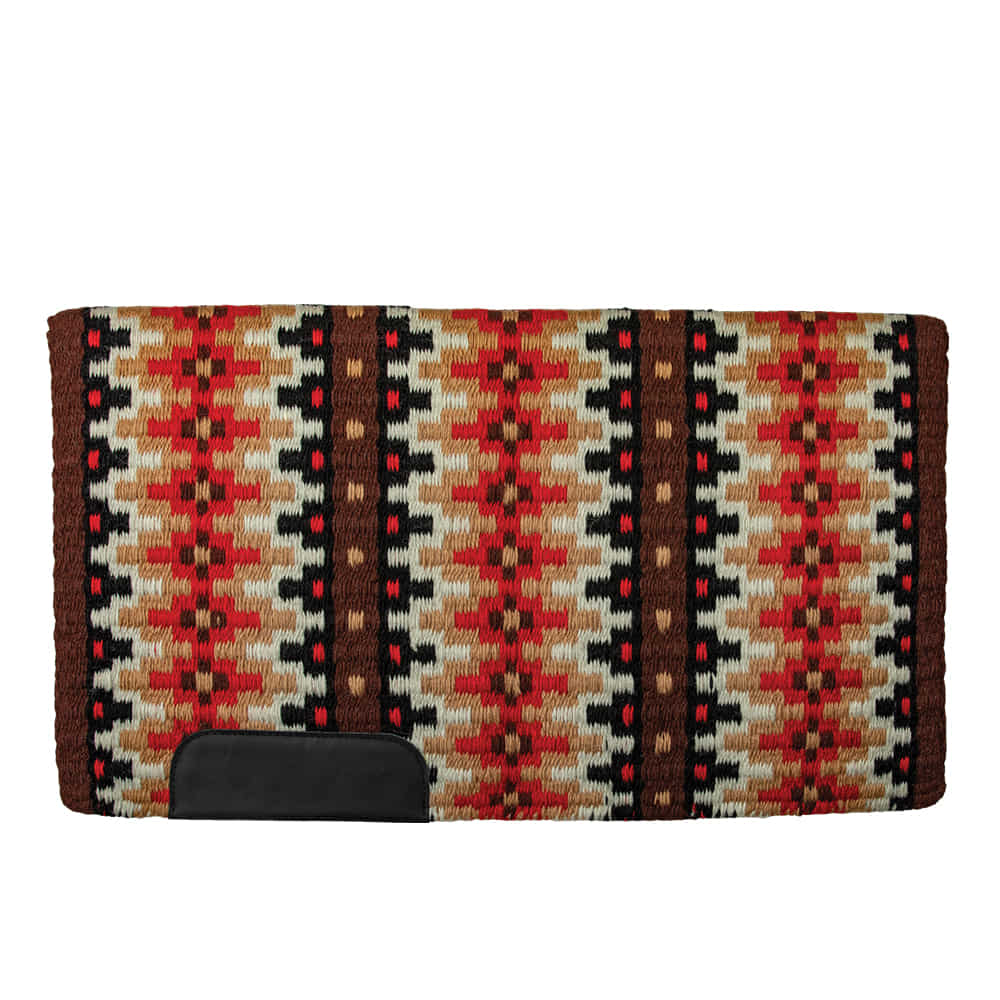 Professional's Choice Tack Chocolate/Crimson / 34"X38" Professional Choice Reversible Show Blanket