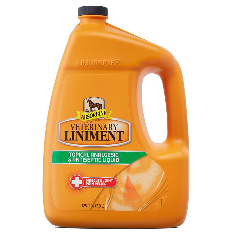 Absorbine Supplies Gallon Absorbine Veterinary Liniment 1 Gallon