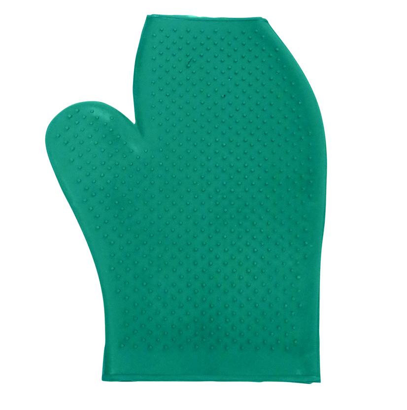 Aimee Imports Supplies Green Rubber Massage Glove
