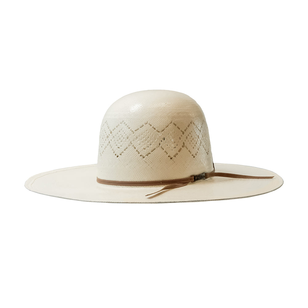 American Hat Company Hats American Hat Company Tuf Cooper Natural Open 4 1/4" Brim Straw Hat