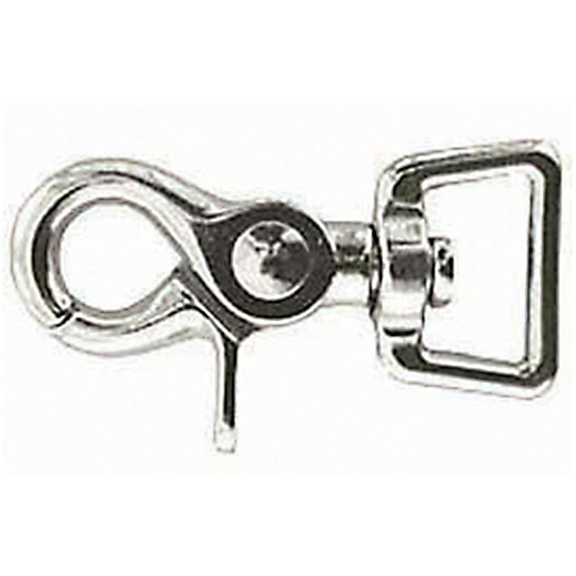 American Heritage Equine Supplies 3/4" Square Eye Nickel Plated Rein Snap