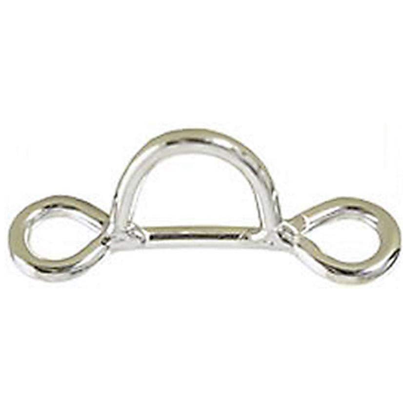 American Heritage Equine Tack 1" Steel Wire Tie Down Dee Nickel Plated