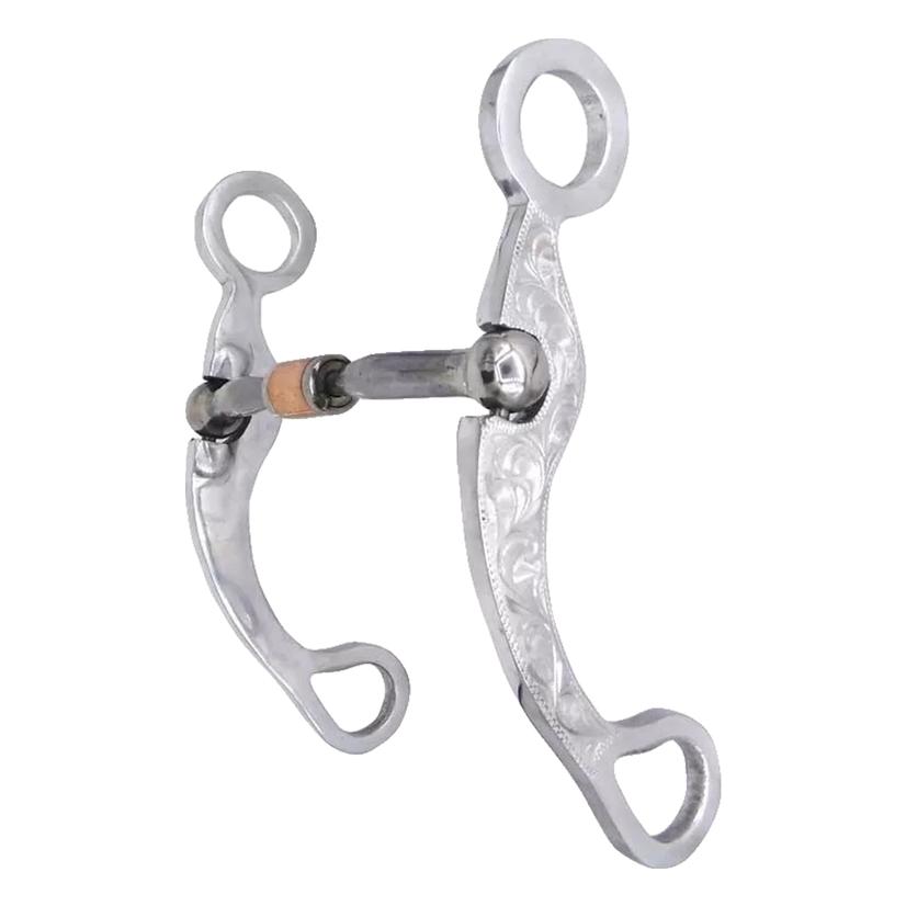 American Heritage Equine Tack Aluminum / 5 1/2" Billy Allen Engraved Aluminum Bit