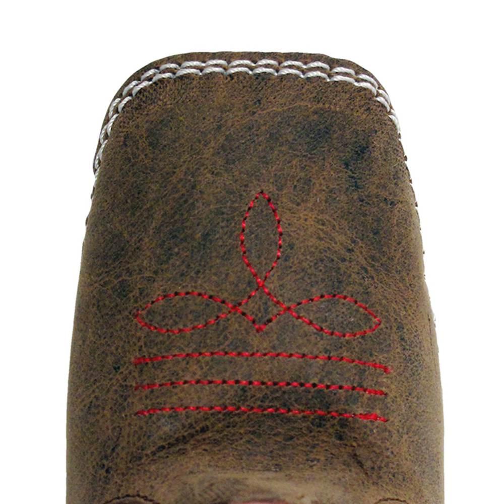 Anderson Bean Anderson Bean Red Baby Beans Square Toe Boots