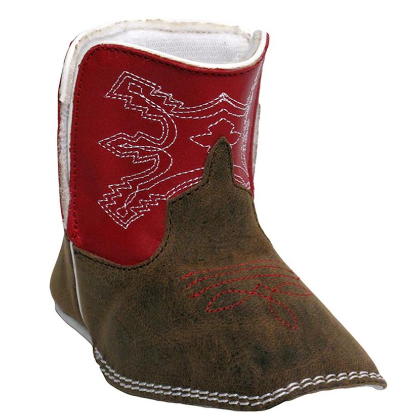 Anderson Bean Anderson Bean Red Baby Beans Square Toe Boots