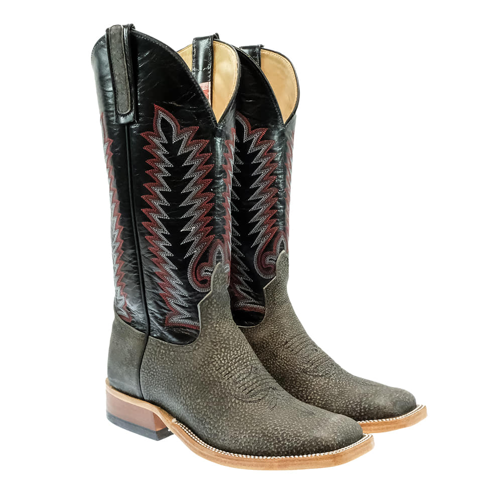 Anderson Bean Footwear Anderson Bean Granite Giraffe Black Kidskin Men's Boots