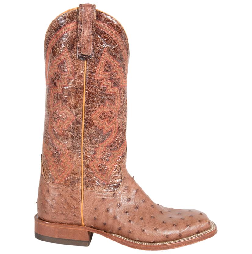 Anderson Bean Footwear Anderson Bean Mens Rum Mad Dog Full Quill Ostrich Boots