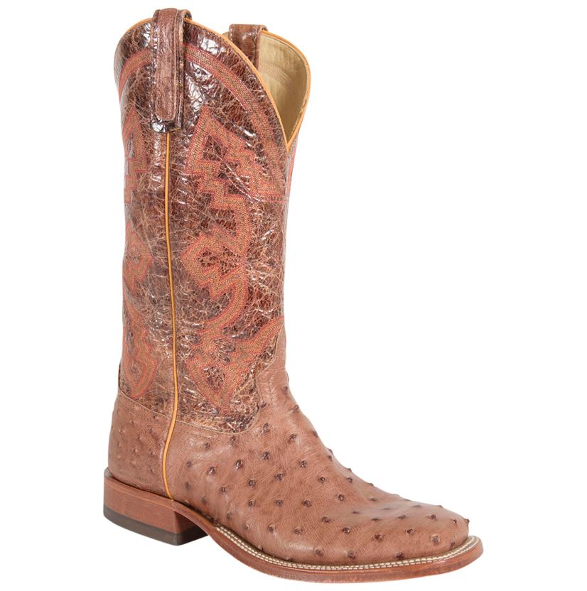Men's Rum Mad Dog Full Quill Ostrich Boots by Anderson Bean