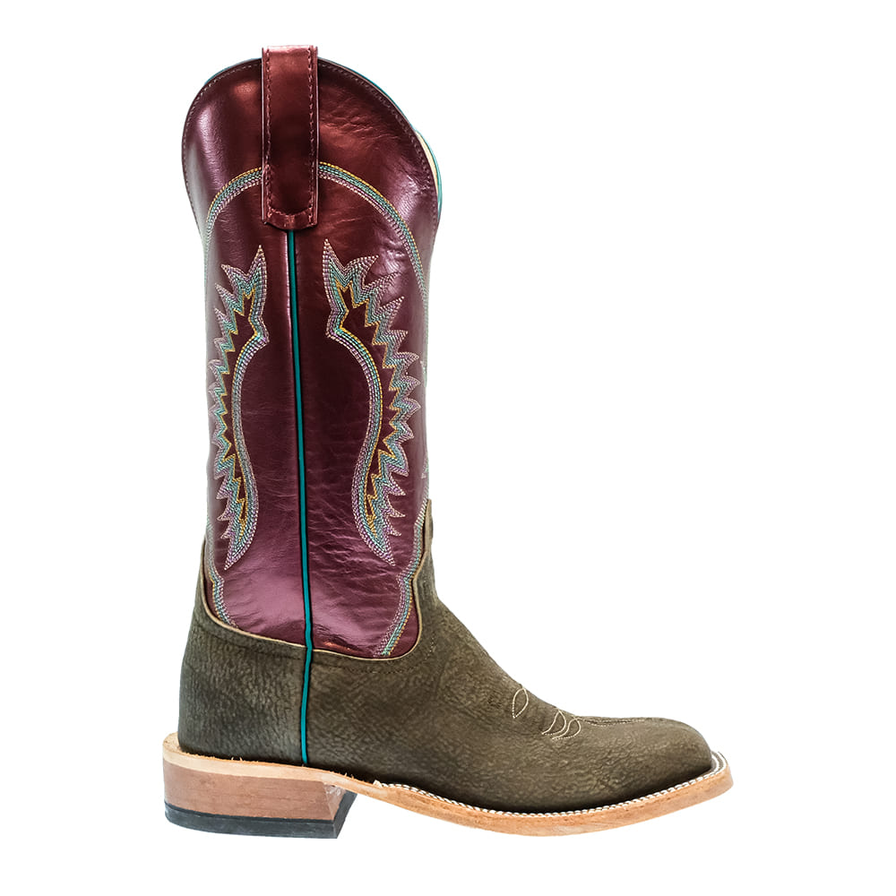 Anderson Bean Footwear Anderson Bean Sangria Rust Safari Giraffe Women's Boots