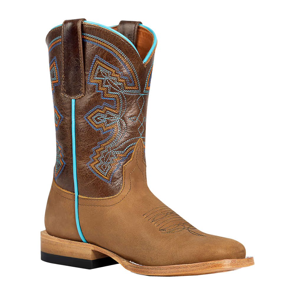 Anderson Bean Kids Footwear Anderson Bean Kids Boy's Tan and Brown Boot