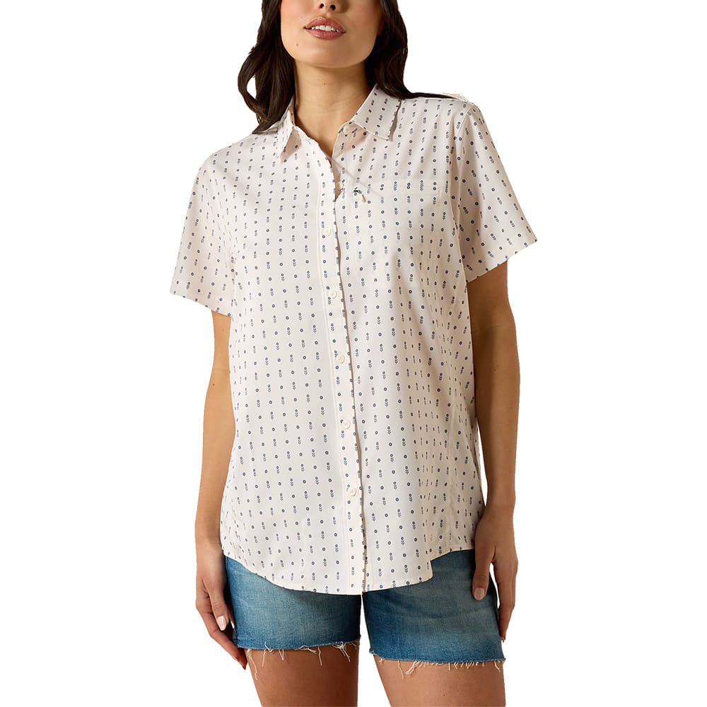 ARIAT 1000 FASHION Womens VenTek Short Sleeve Shirt