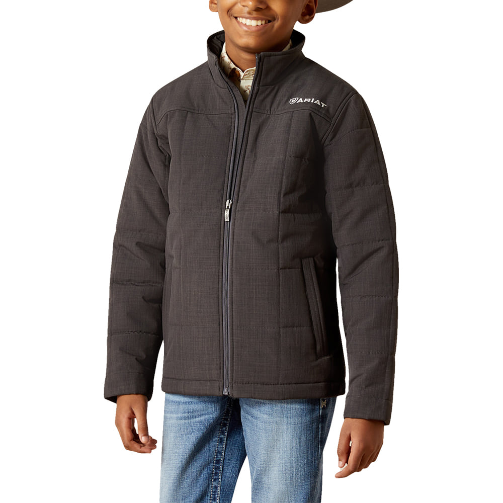 Ariat Apparel Ariat Boy's Phantom Heather Crius Insulated Jacket