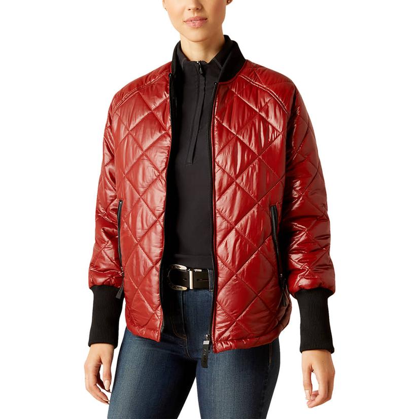 Ariat Apparel Ariat Charlie Brick Cuff Sleeve Zip Front Women's Jacket
