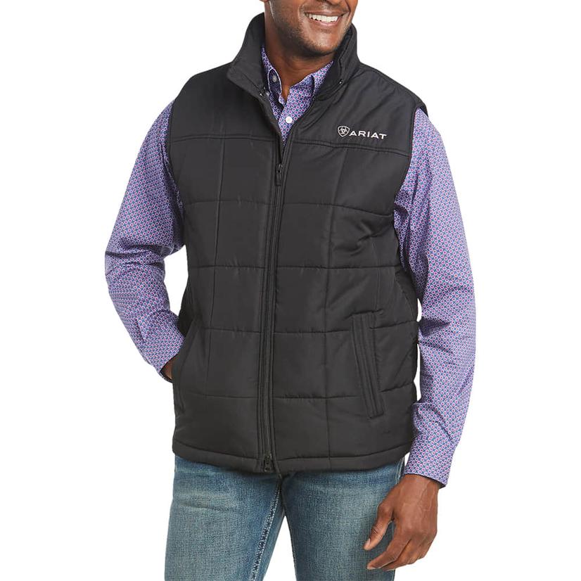 Ariat Apparel Ariat Crius Black Insulated Men's Vest