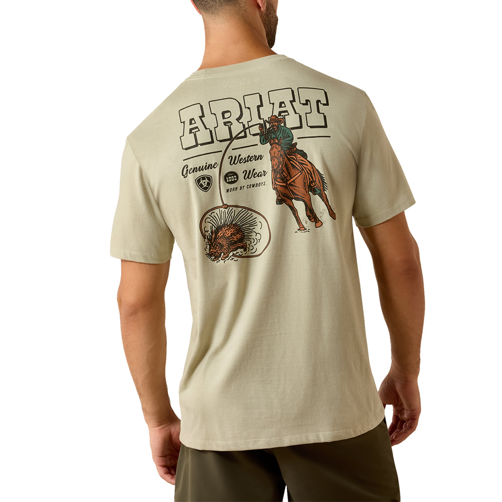 Ariat Apparel Ariat Elm Porcupine Posses Graphic Tee Short Sleeve Men's Shirt