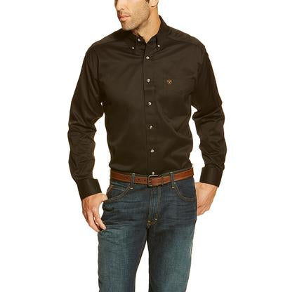 Ariat Apparel Ariat Men's Black Long Sleeve Button-Down Shirt