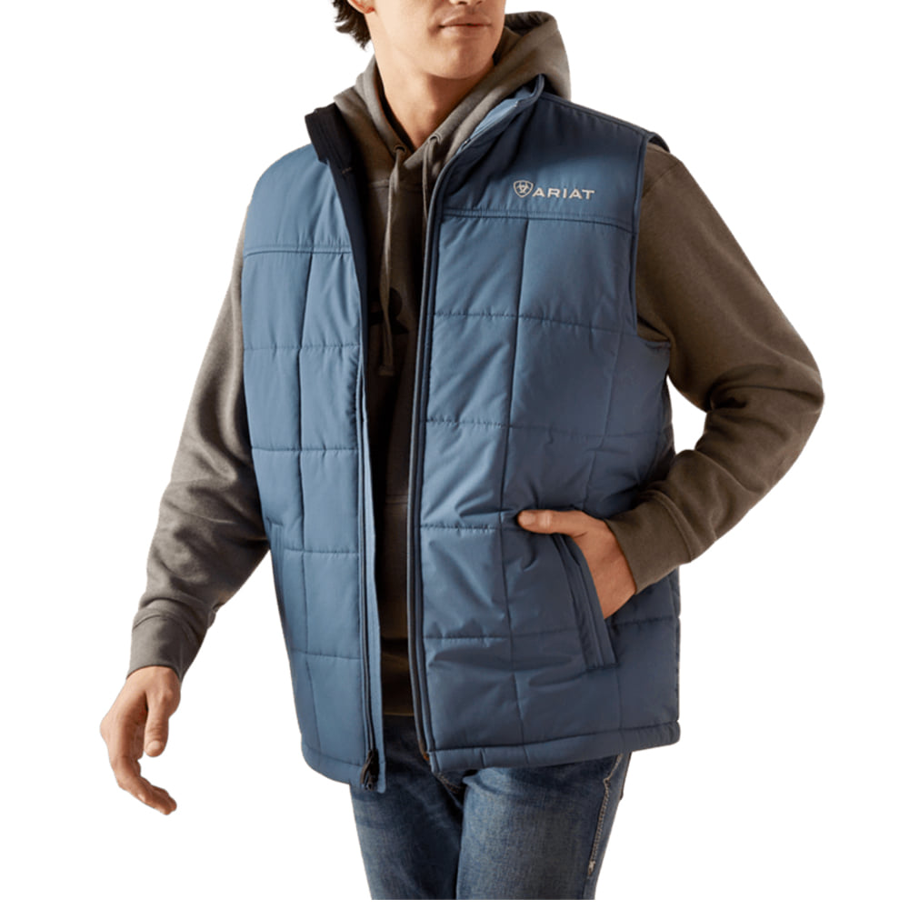 Ariat Apparel Ariat Men's Crius Insulated Vest in Steely