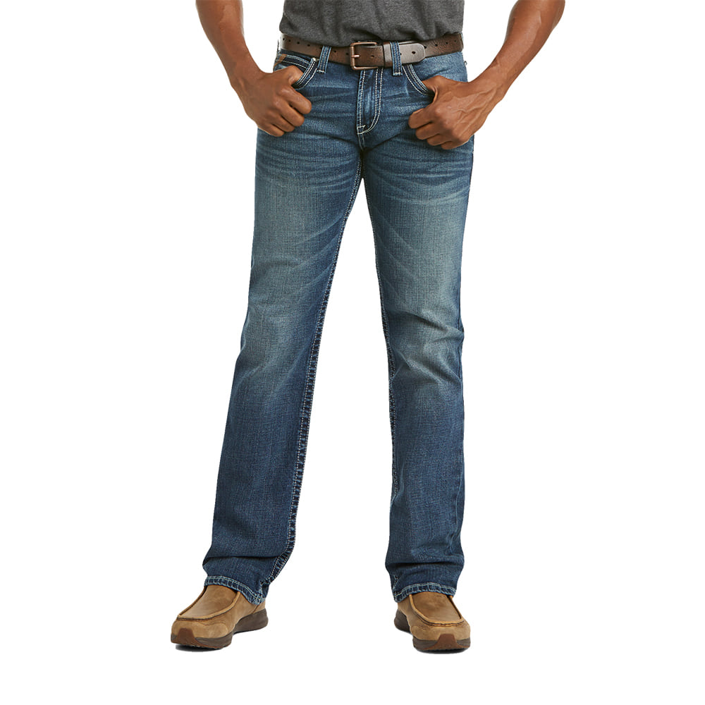 Ariat Apparel Ariat Men's M7 Silverton Wash Stretch Straight Leg Slim Jeans